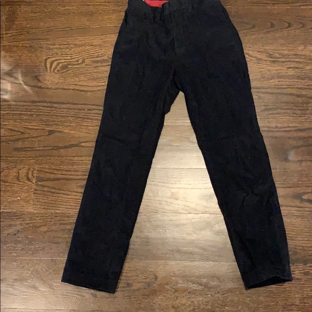 Crewcuts. Black corduroy pants boys 10